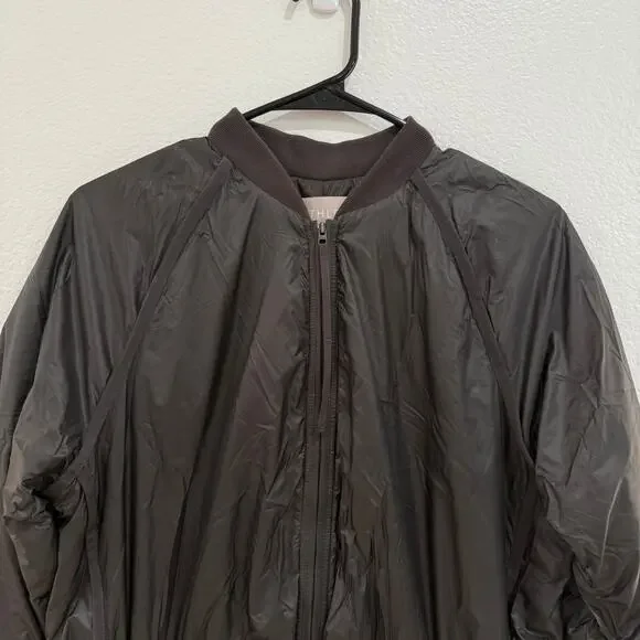 Athleta Summit Primaloft Insulated Parka Jacket Black Size Small